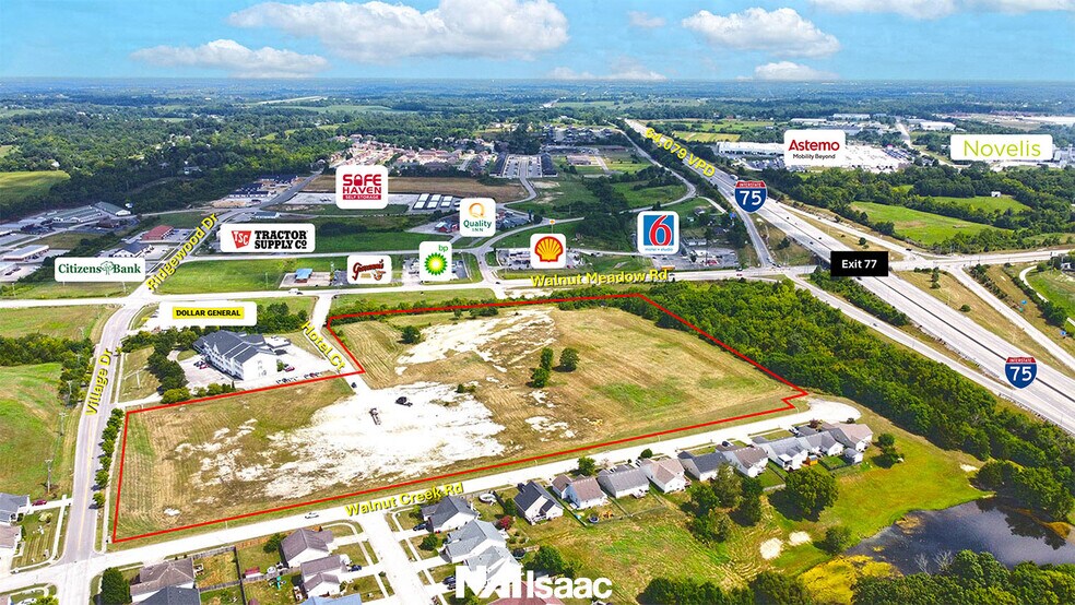 351 Hotel Ct, Berea, KY à vendre - Aérien - Image 3 de 8
