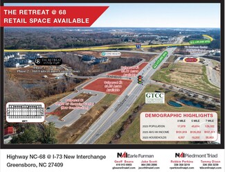 Plus de détails pour 1 US-68 Hwy, Greensboro, NC - Vente au détail à louer