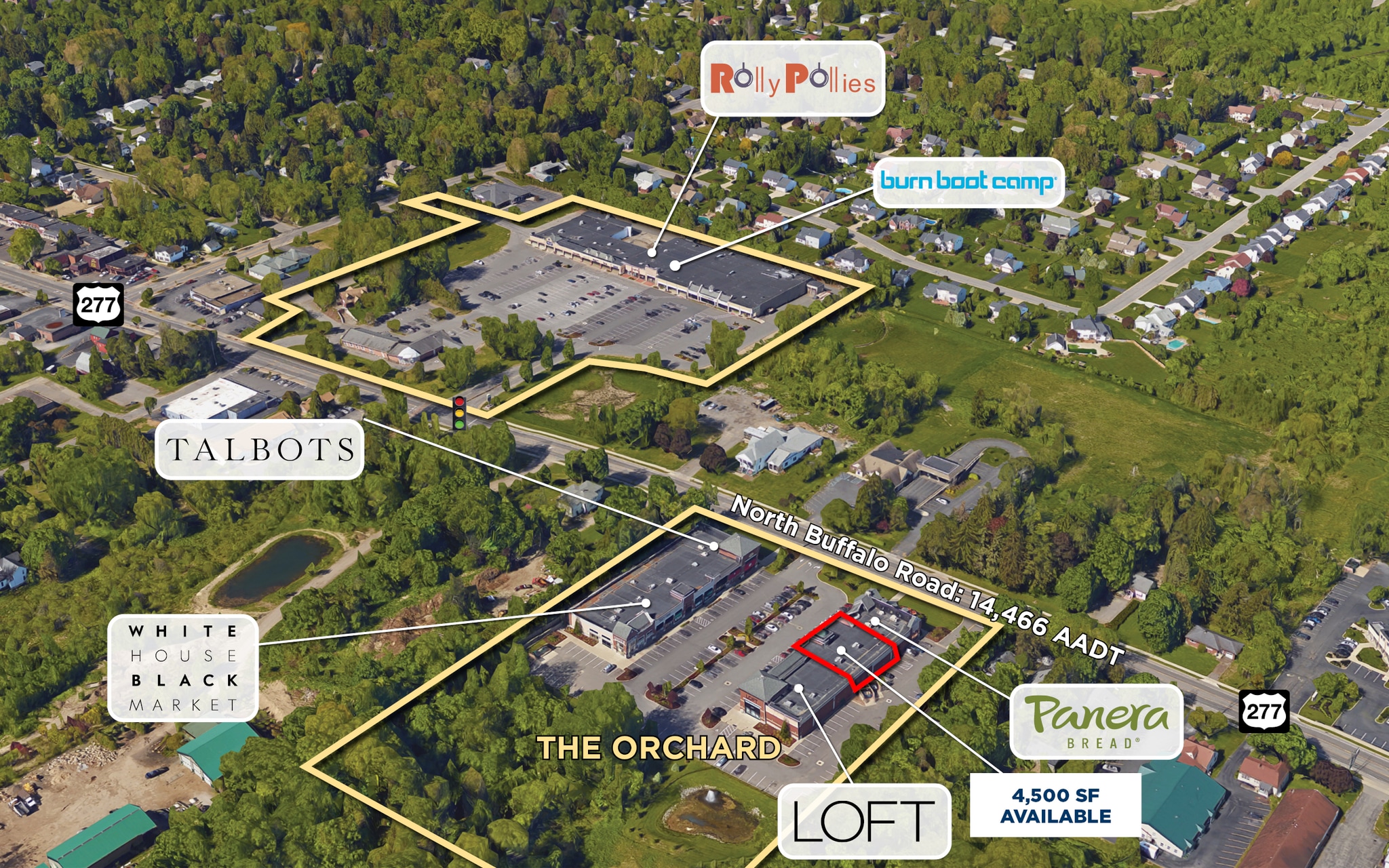 3995 N Buffalo Rd, Orchard Park, NY à louer Photo du bâtiment- Image 1 de 2