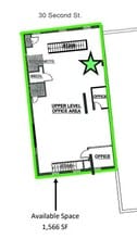 30-34 S 2nd St, Warrenton, VA for lease Floor Plan- Image 1 of 1
