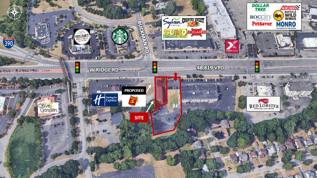 1597 W Ridge Rd, Rochester, NY à vendre Photo principale- Image 1 de 7