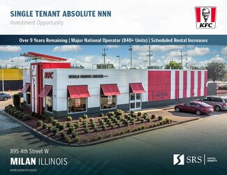 Plus de détails pour 895 4th St W, Milan, IL - Commerce de détail à vendre