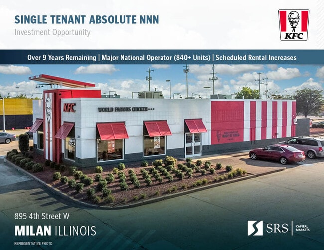 More details for 895 4th St W, Milan, IL - Retail for Sale
