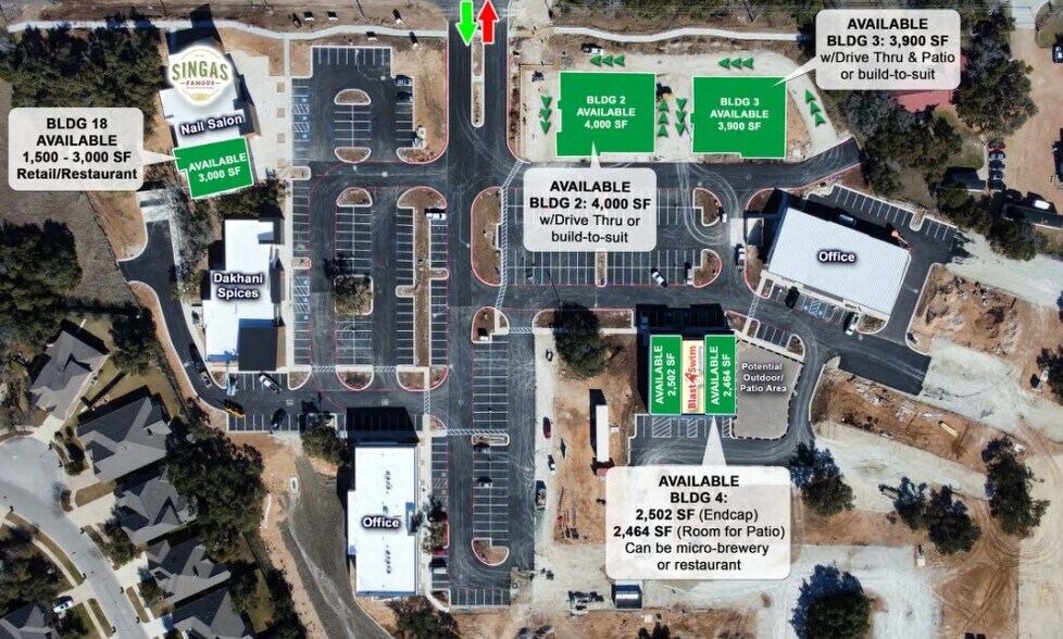 3701 W State Highway 29, Georgetown, TX à louer - Plan de site - Image 3 de 11