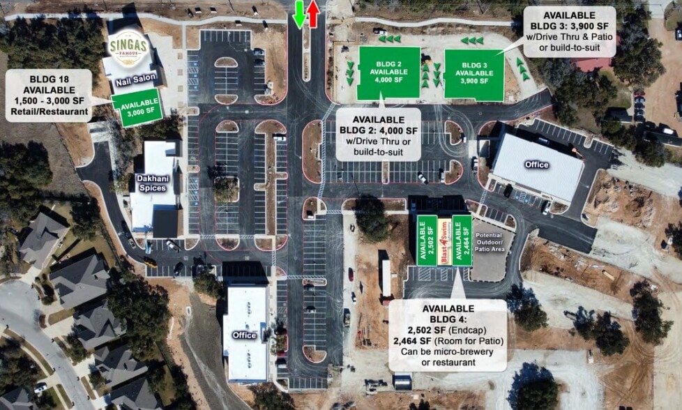 3701 W State Highway 29, Georgetown, TX for lease - Site Plan - Image 3 of 11