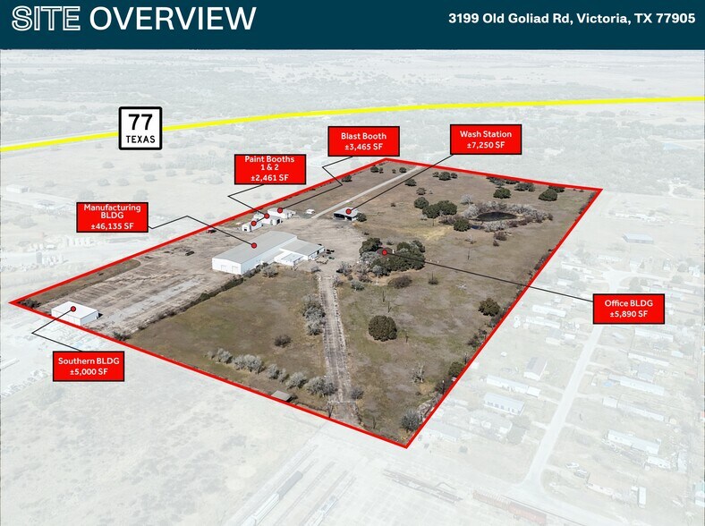 3199 Old Goliad Rd, Victoria, TX à vendre - Photo du bâtiment - Image 2 de 20