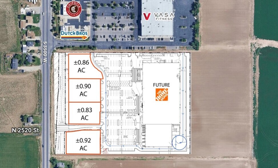 W1800N & N2000 W, Clinton, UT à vendre - Photo du bâtiment - Image 2 de 2