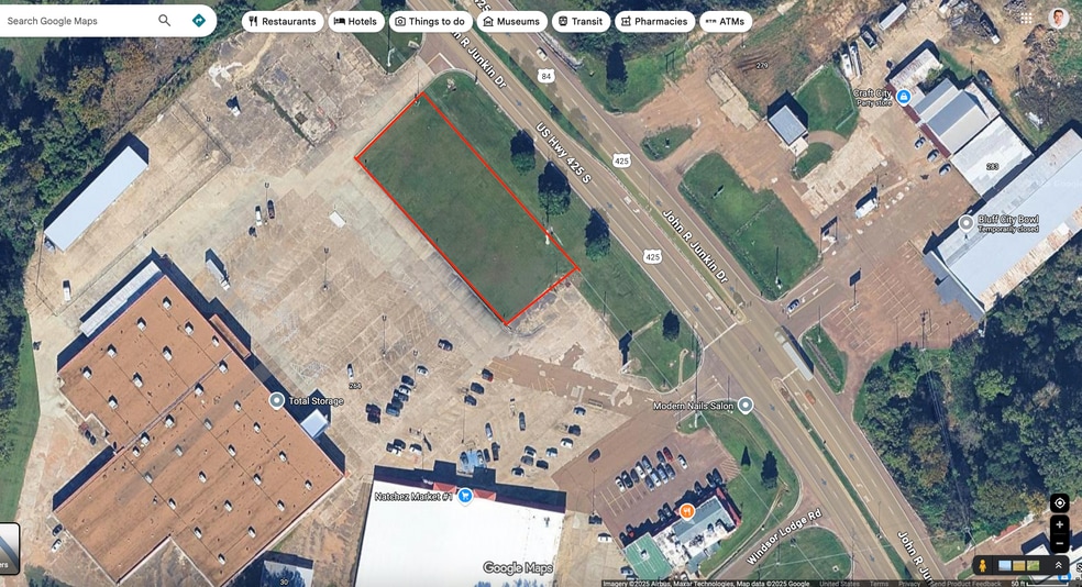 280 John R Junkin Dr, Natchez, MS à vendre - Plan cadastral - Image 2 de 4