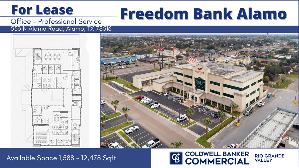 533 N Alamo Rd, Alamo, TX for lease - Building Photo - Image 1 of 19