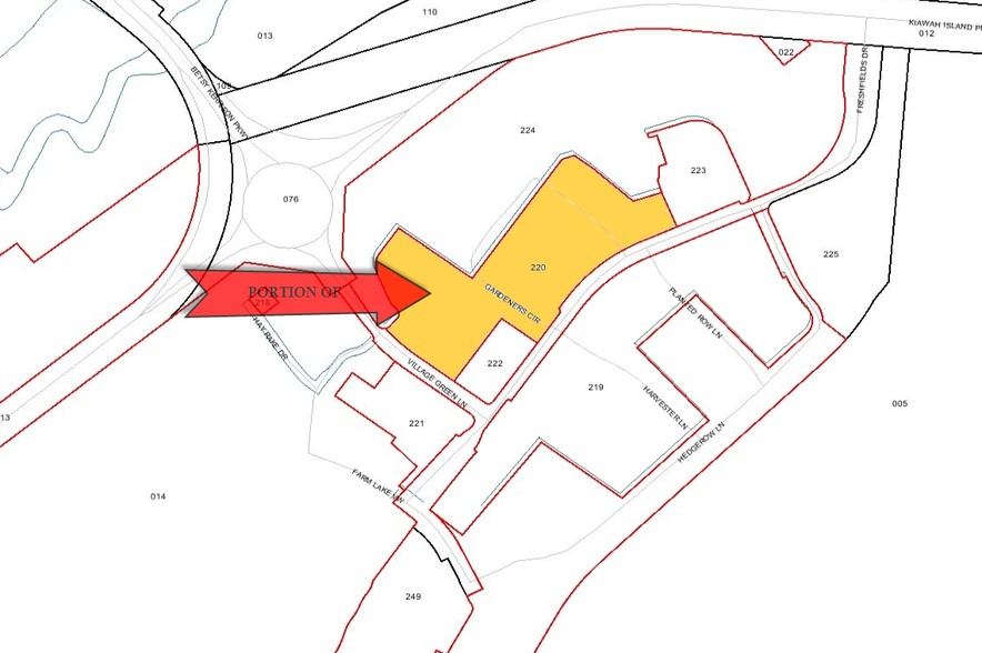 510-574 Freshfields Dr, Kiawah Island, SC à louer - Plan cadastral - Image 3 de 3