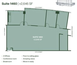555 12th St, Oakland, CA for lease Floor Plan- Image 1 of 1