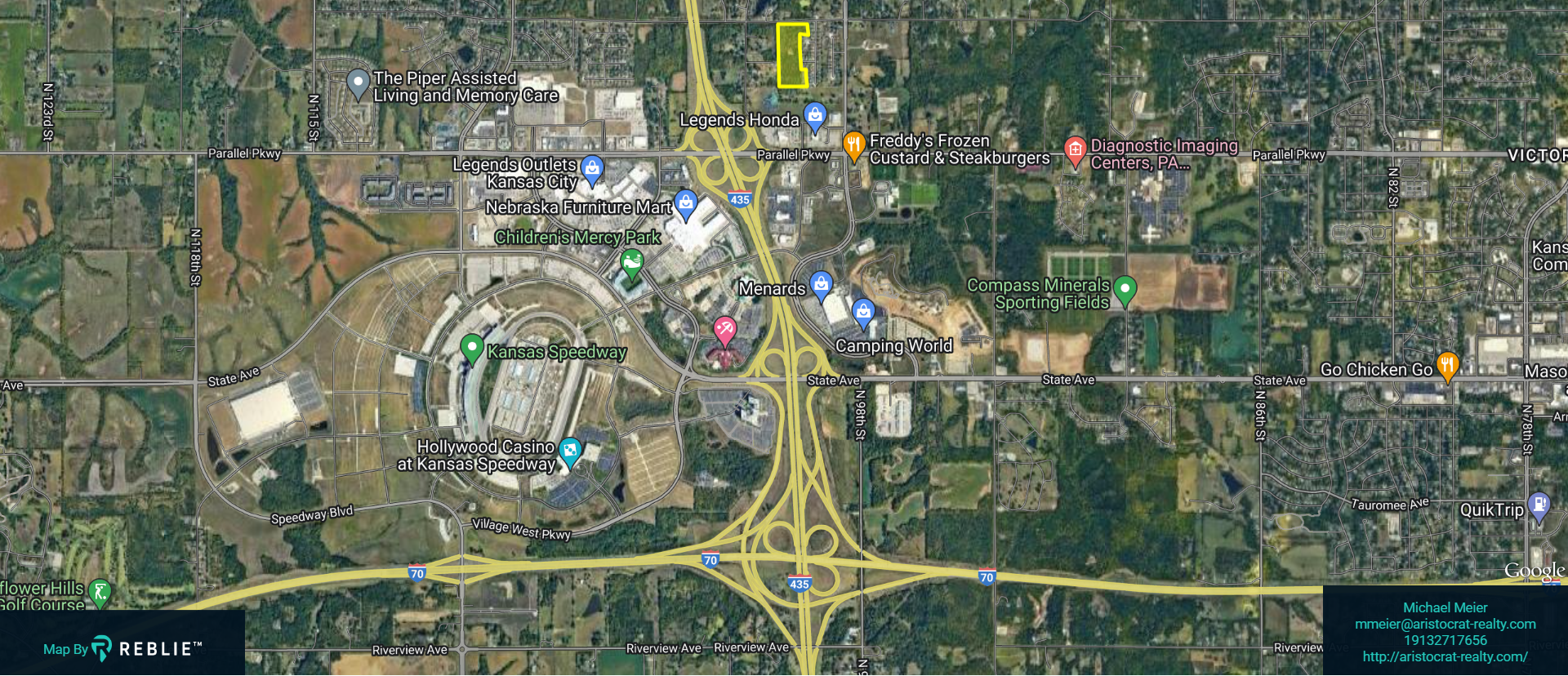 10100 Georgia Avenue, Kansas City, KS à vendre Aérien- Image 1 de 4