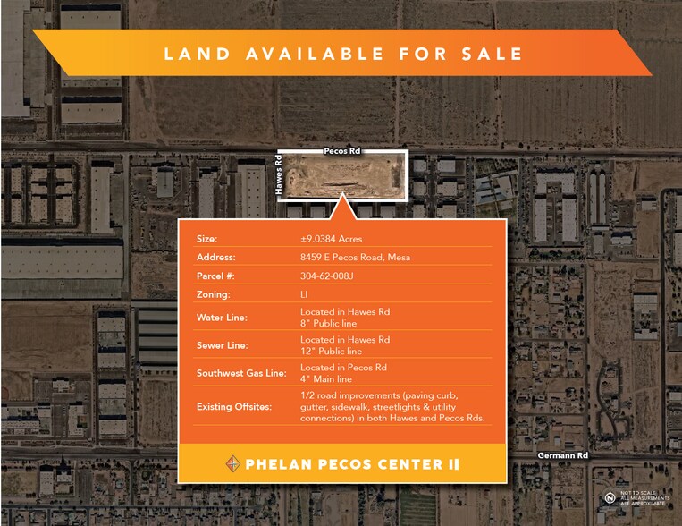 8459 E Pecos Rd, Mesa, AZ à louer - Photo du bâtiment - Image 2 de 3