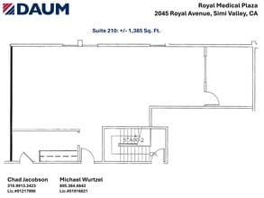 2045 Royal Ave, Simi Valley, CA à louer Plan de site- Image 1 de 2