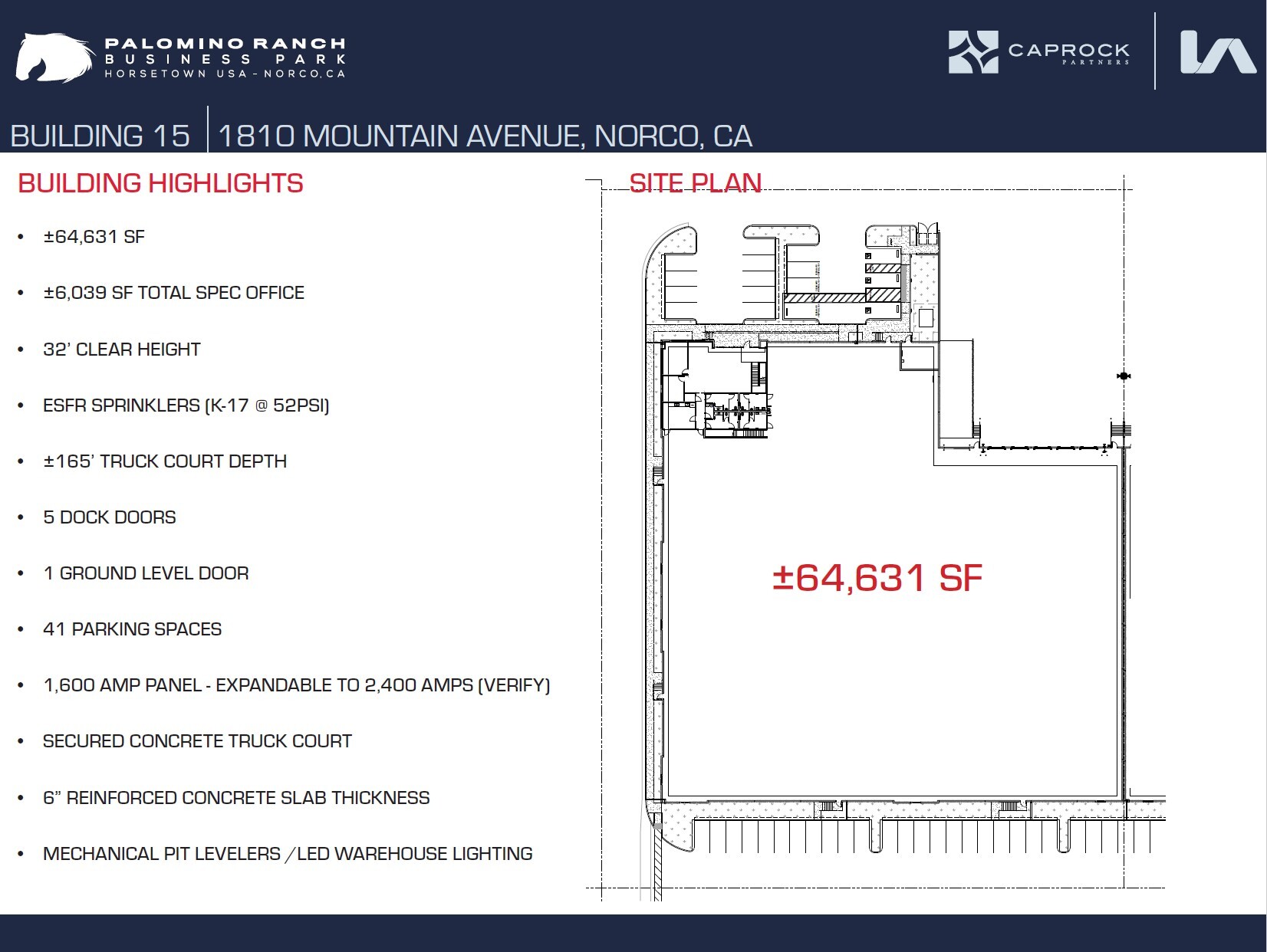 Palomino Ranch, Norco, CA à louer Plan de site- Image 1 de 2