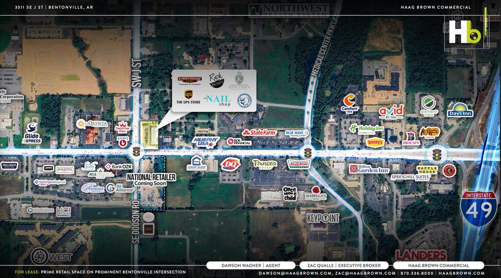 3511 SE J St, Bentonville, AR à louer - Photo du bâtiment - Image 3 de 5