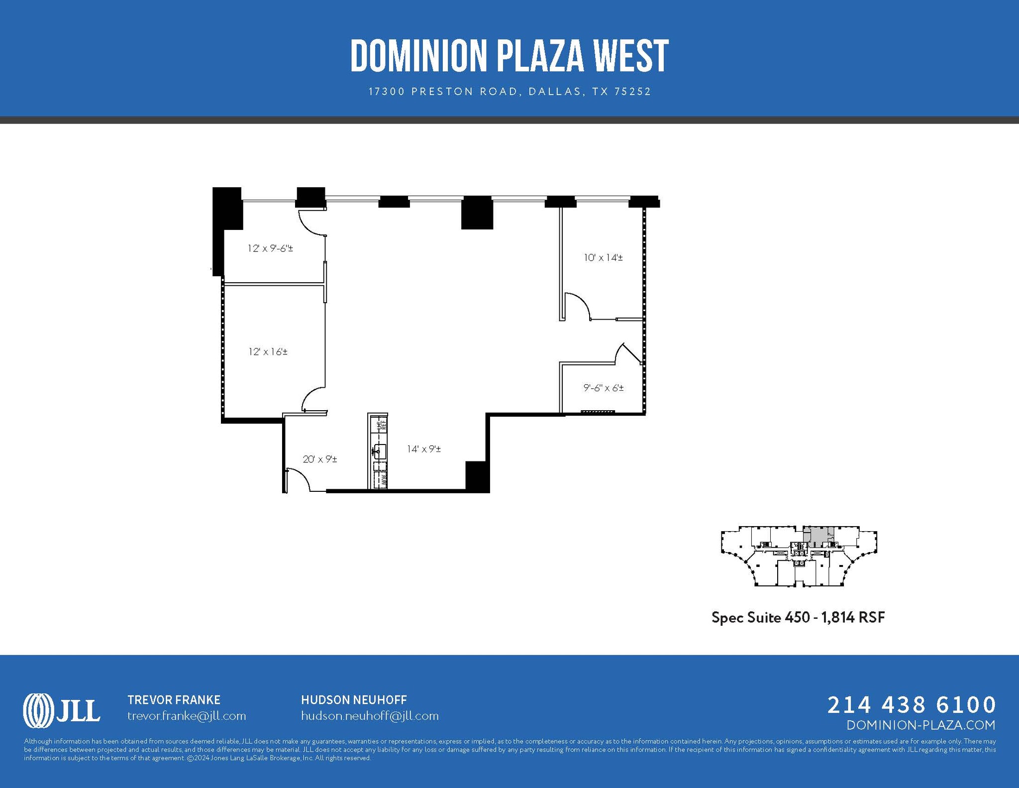 17304 Preston Rd, Dallas, TX for lease Floor Plan- Image 1 of 1