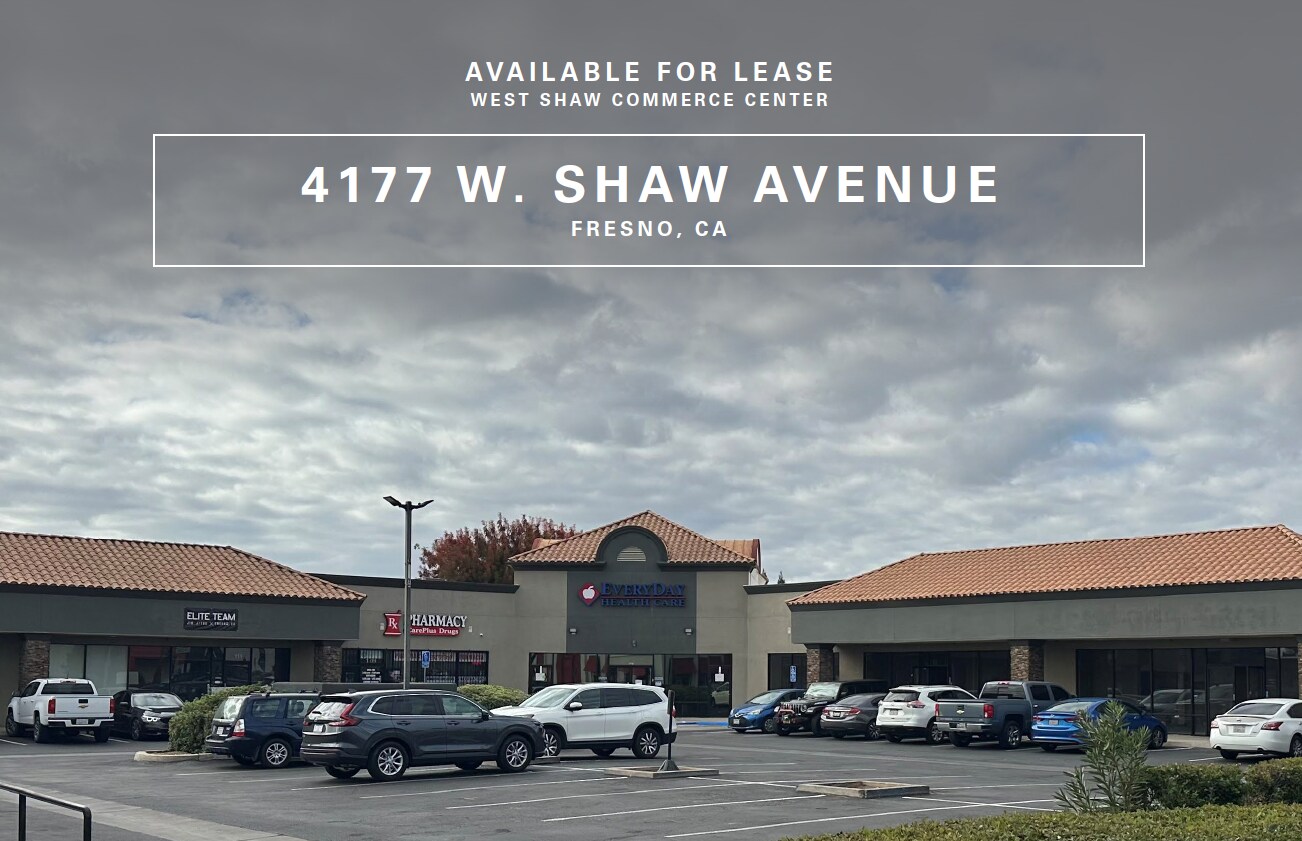 4177 W Shaw Ave, Fresno, CA for lease Building Photo- Image 1 of 5
