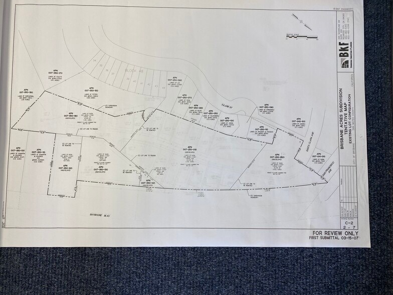 0 Bayshore Blvd., Brisbane, CA for sale - Site Plan - Image 1 of 7