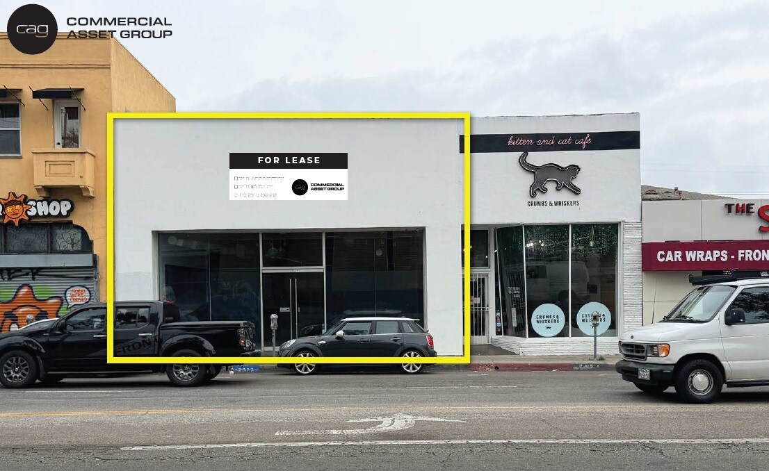 7922-7924 Melrose Ave, Los Angeles, CA for lease Primary Photo- Image 1 of 7