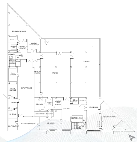 7000 Marina Blvd, Brisbane, CA à louer Plan d’étage- Image 1 de 1