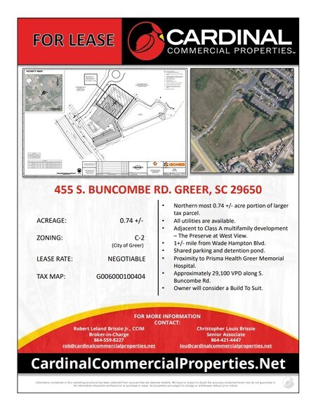 455 S Buncombe Rd, Greer, SC à louer - Photo du bâtiment - Image 2 de 2