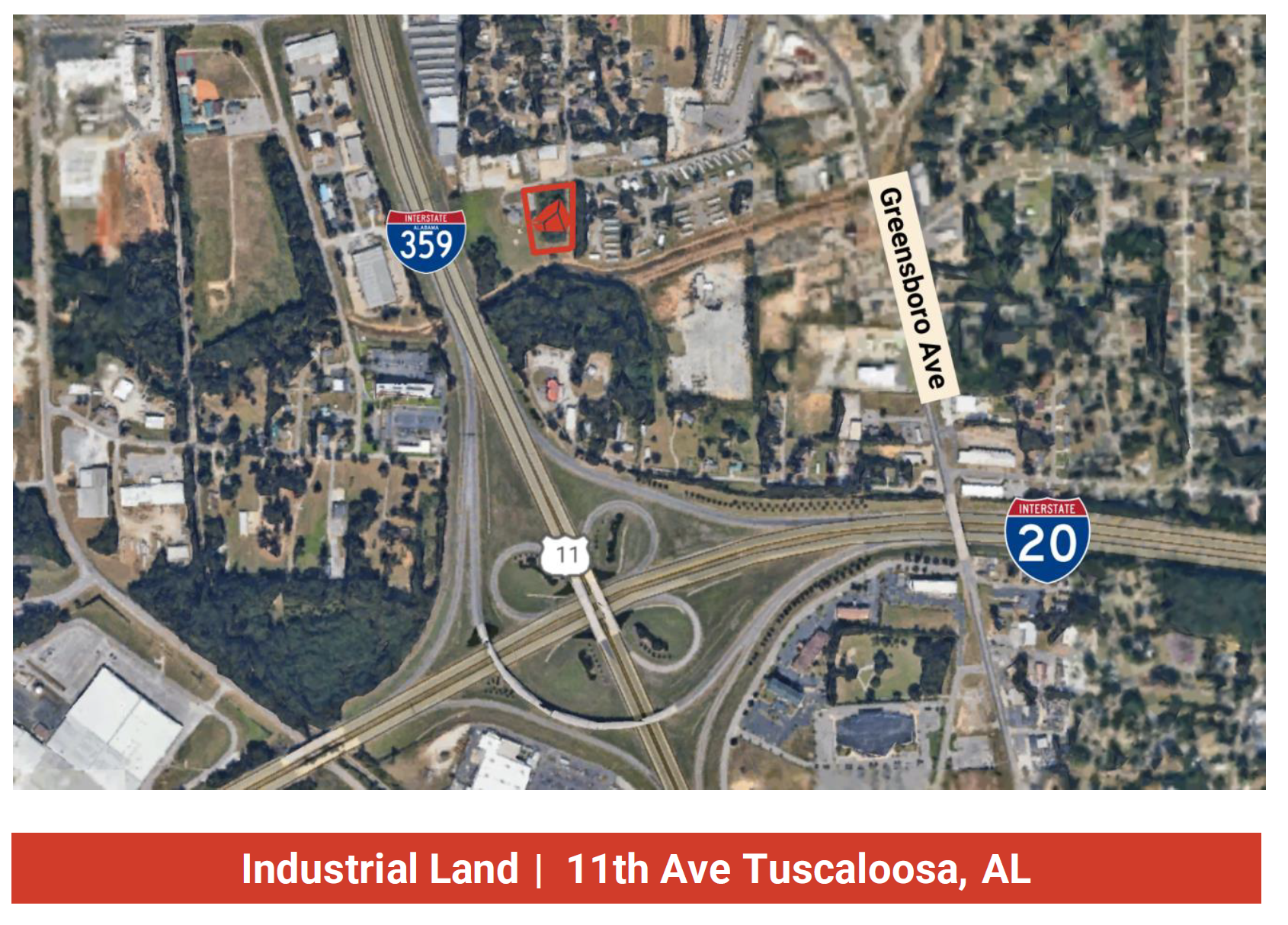 Lot 2 11th Ave, Tuscaloosa, AL à louer Photo du b timent- Image 1 de 8