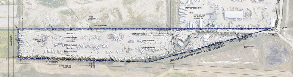 4313R 84 St NE, Calgary, AB for sale - Site Plan - Image 3 of 3