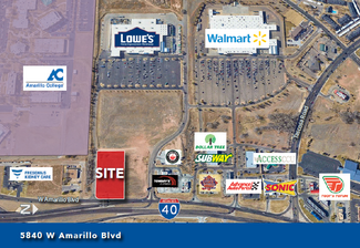 More details for 5840 Amarillo Blvd, Amarillo, TX - Land for Sale