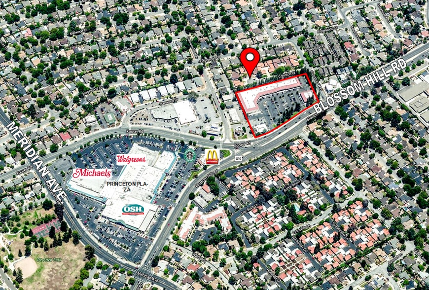 1329-1345 Blossom Hill Rd, San Jose, CA à louer - Photo du bâtiment - Image 1 de 16