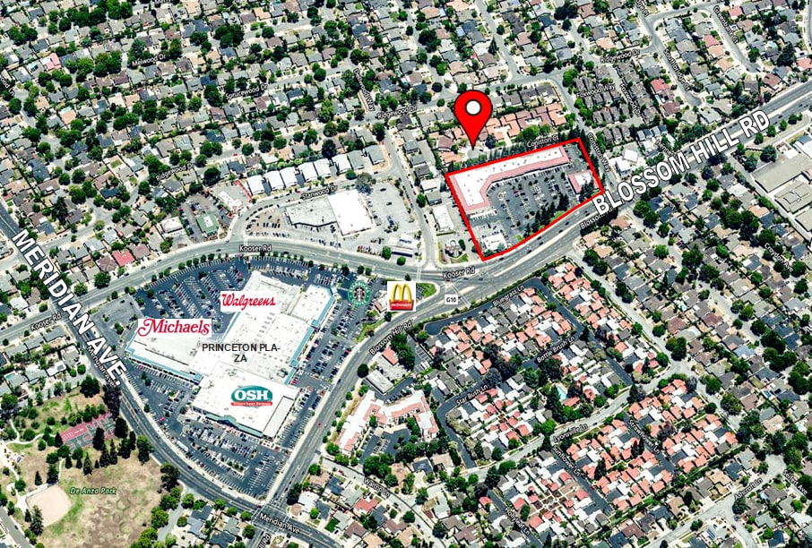 1329-1345 Blossom Hill Rd, San Jose, CA à louer Photo du bâtiment- Image 1 de 17