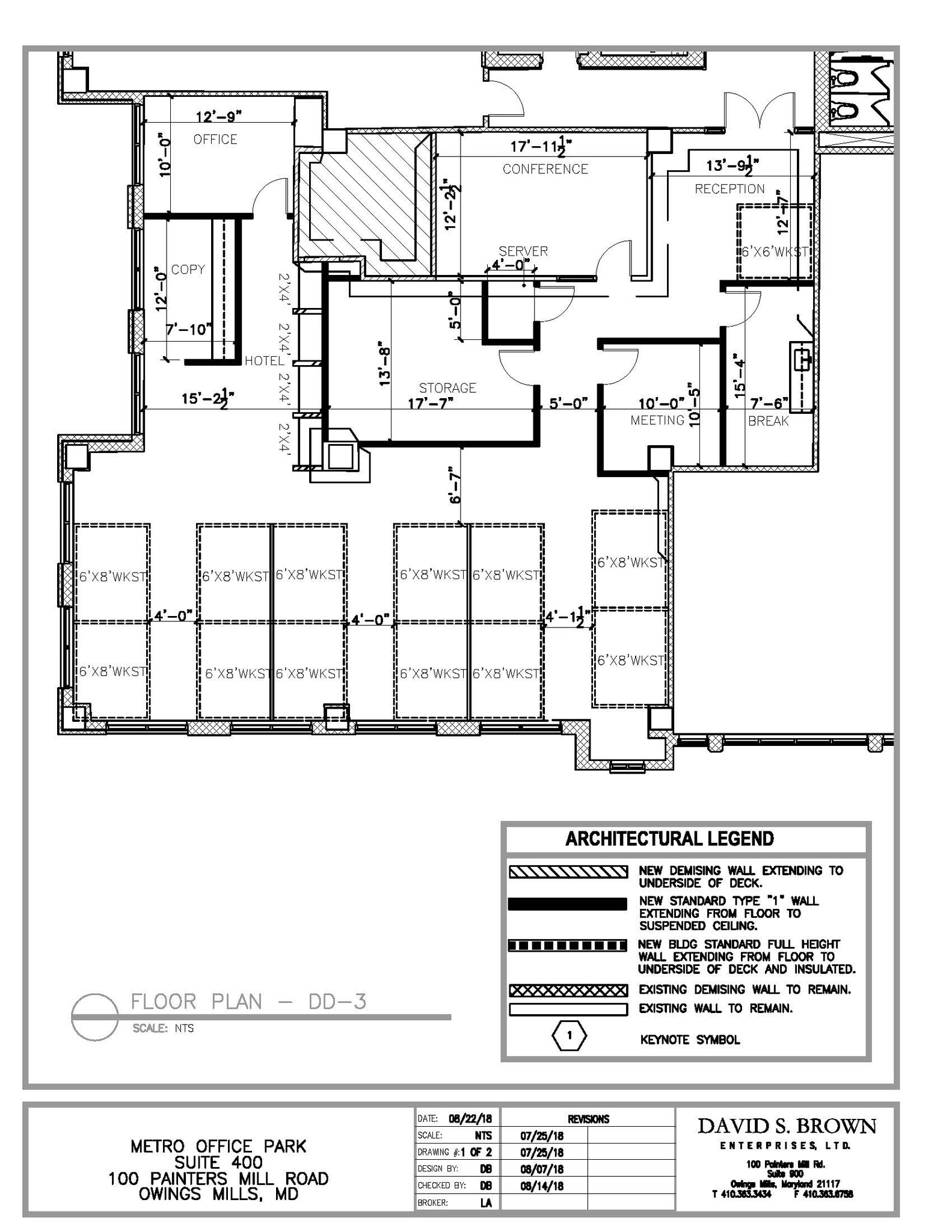 100 Painters Mill Rd, Owings Mills, MD for lease Floor Plan- Image 1 of 1