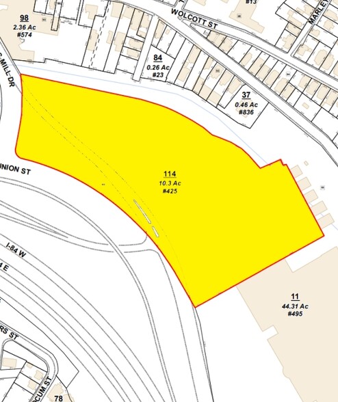 425 Union St, Waterbury, CT à louer - Plan cadastral - Image 3 de 3