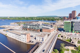 320 Miwate Pvt, Ottawa, ON - AERIAL  map view