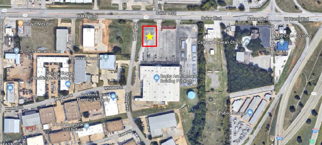 7500 Baker Blvd, Richland Hills, TX à vendre Aérien- Image 1 de 2