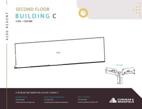 4200 Regent Blvd, Irving, TX à louer Plan d’étage- Image 1 de 6