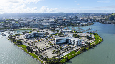 395 Oyster Point Blvd, South San Francisco, CA - Aérien  Vue de la carte - Image1