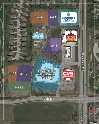 Plus de détails pour Woodland Rd, Lenexa, KS - Terrain à vendre