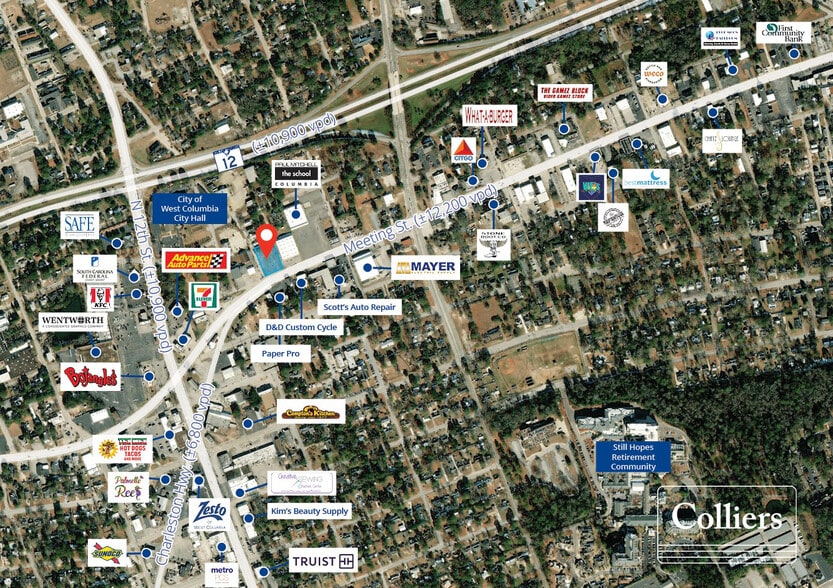 1040 Meeting St, West Columbia, SC for sale - Building Photo - Image 2 of 3