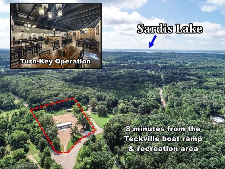 852 Hwy 310, Como, MS for sale - Aerial - Image 2 of 3