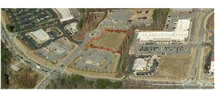 Flynn Crossing, Alpharetta, GA - Aerial  map view