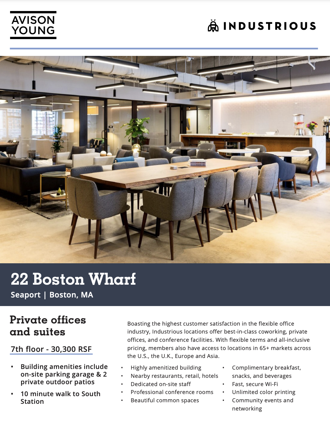 22 Boston Wharf Rd, Boston, MA for lease Interior Photo- Image 1 of 15