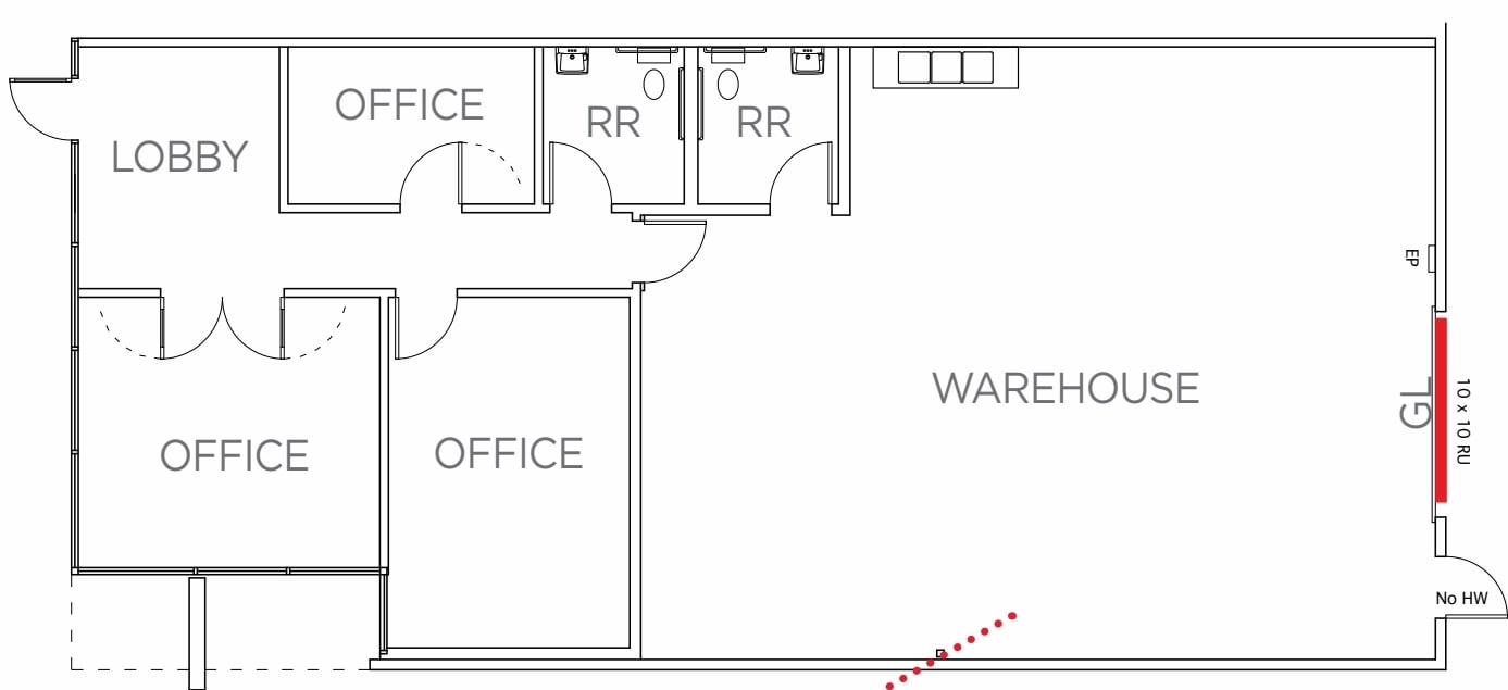 4700 Northgate Blvd, Sacramento, CA à louer Plan d’étage- Image 1 de 1