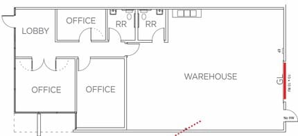 4700 Northgate Blvd, Sacramento, CA à louer Plan d’étage- Image 1 de 1