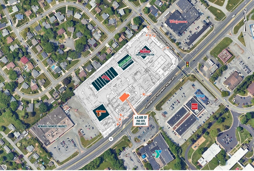 2601 Capitol Trl, Newark, DE for lease - Aerial - Image 2 of 3