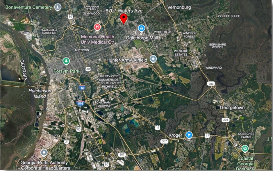 6707 Waters Ave, Savannah, GA à vendre - Photo du bâtiment - Image 3 de 3