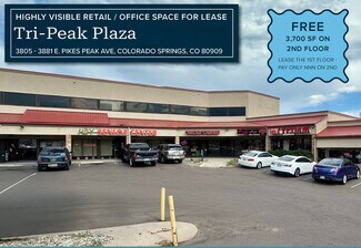 Plus de détails pour 3805-3881 E Pikes Peak Ave, Colorado Springs, CO - Commerce de détail à louer