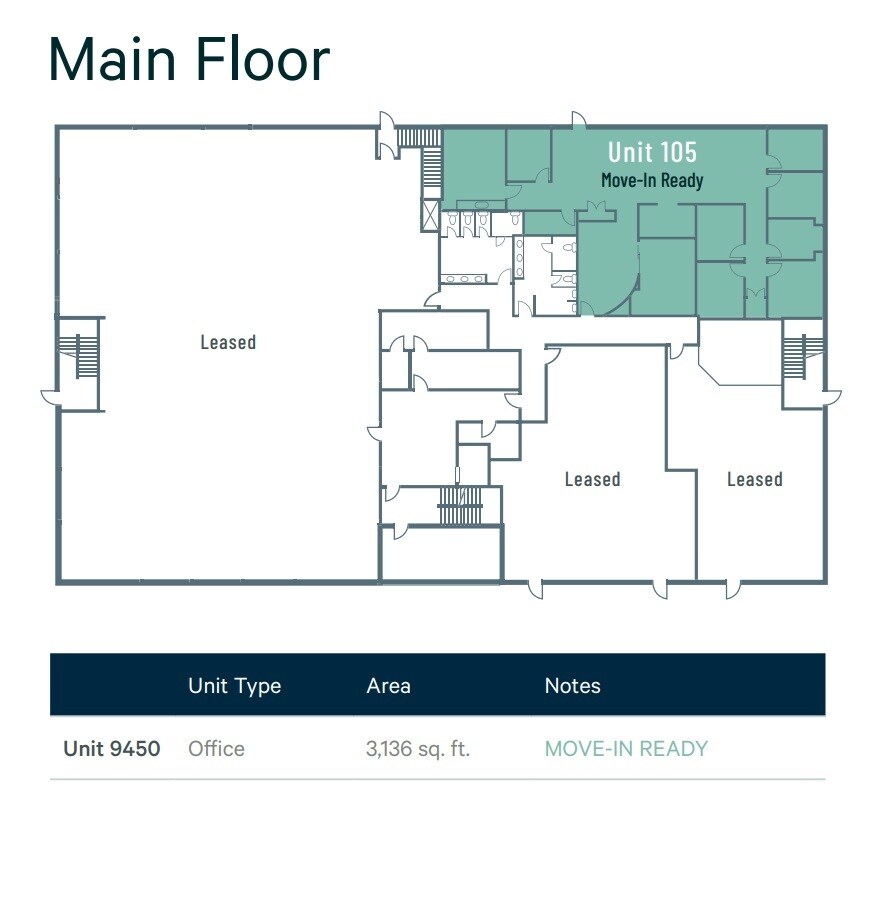9452 51st Ave, Edmonton, AB for lease Floor Plan- Image 1 of 1