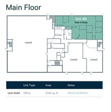 9452 51st Ave, Edmonton, AB for lease Floor Plan- Image 1 of 1