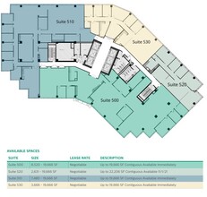 2111 Wilson Blvd, Arlington, VA à louer Plan d  tage- Image 1 de 1